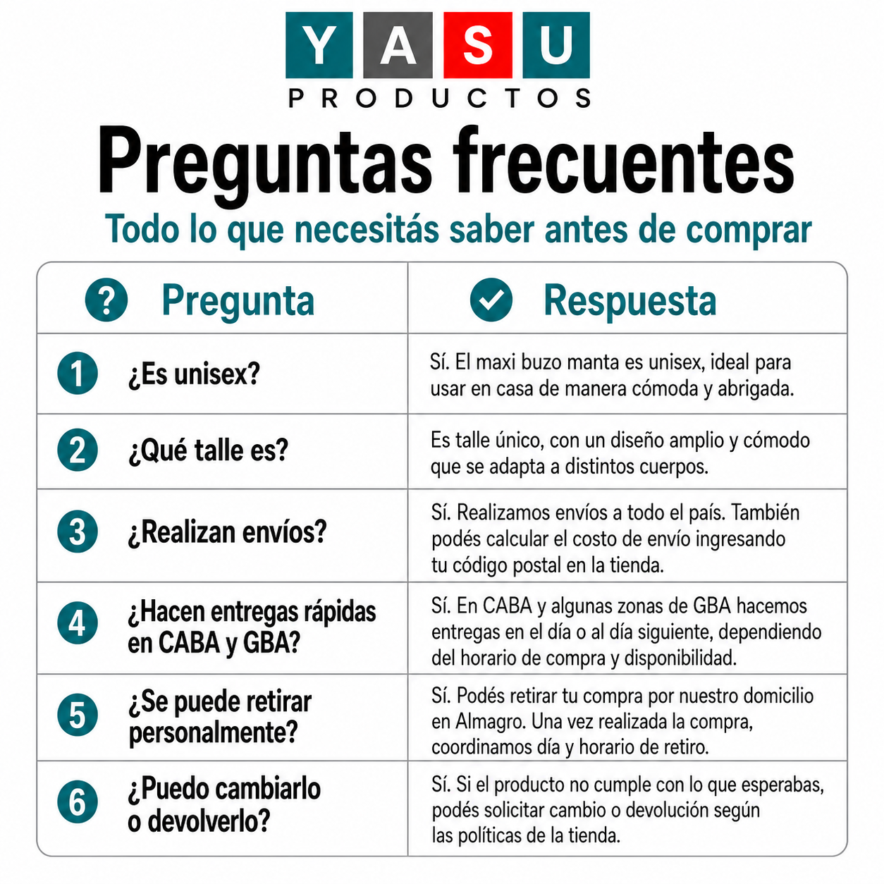Preguntas buzo